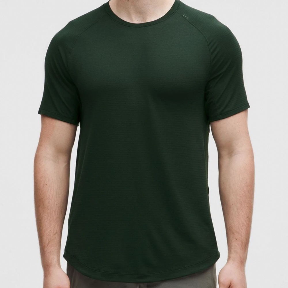 lululemon Vente Tech Short Sleeve |  rainforest green